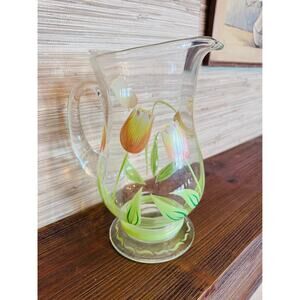 Vintage Cottage Tulip
by PRINCESS HOUSE
Glass Pitcher Tulip floral Design